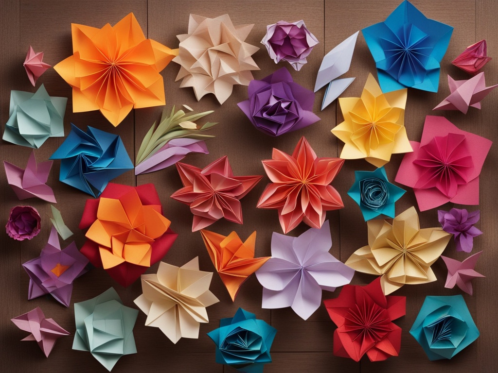 Desperte sua criatividade: Passo a passo de como fazer uma deslumbrante flor de origami
