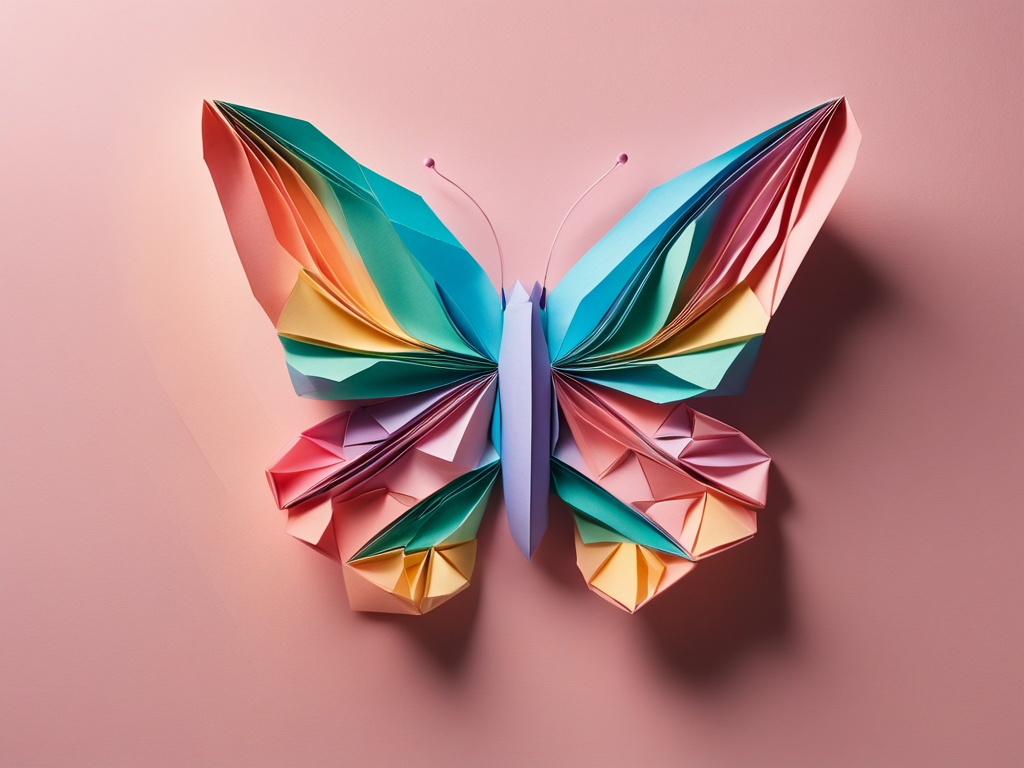 Descubra o Encanto Secreto das Borboletas de Origami: Guia Passo a Passo para Criar a Sua Própria Obra de Arte