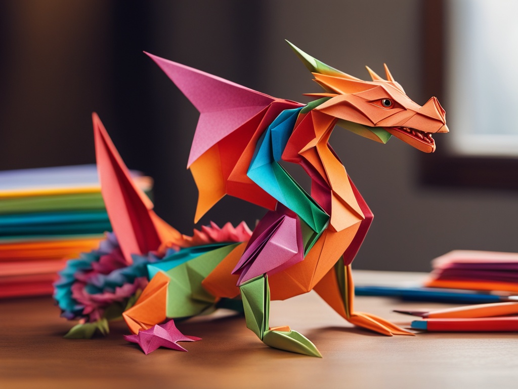 Desvende o Segredo: Como Criar um Dragão de Origami Mágico em Apenas 10 Passos!