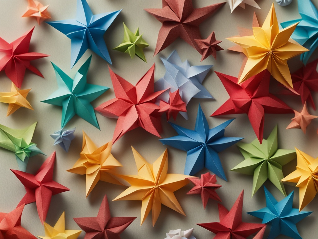 Desperte a sua criatividade: Aprenda a fazer uma estrela em origami com um passo a passo surpreendente!
