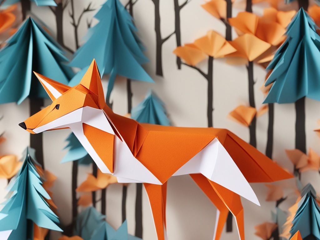 Descubra o encanto das origamis de raposas e apaixone-se pela arte do papel!
