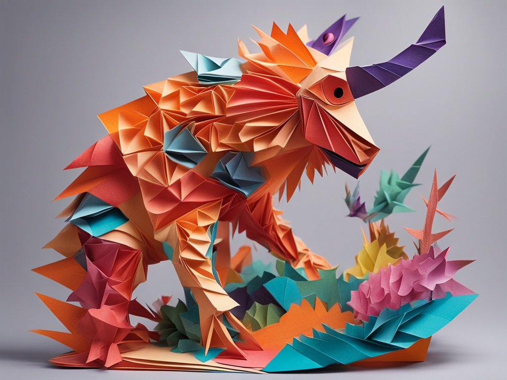 Descubra o Segredo por Trás do Dinossauro de Origami: Guia Passo a Passo com Fotos Reveladoras!